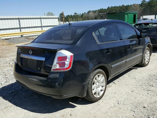 3N1AB6AP6BL698233 - 2011 NISSAN SENTRA 2.0 BLACK photo 4