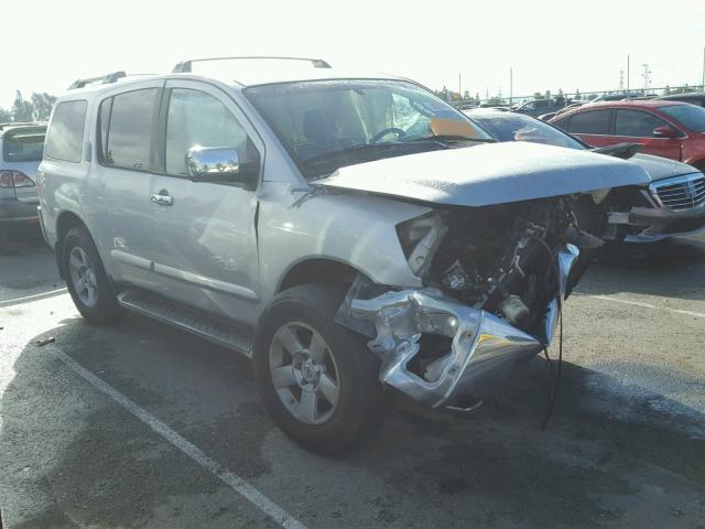 5N1AA08A94N722358 - 2004 NISSAN ARMADA SE SILVER photo 1