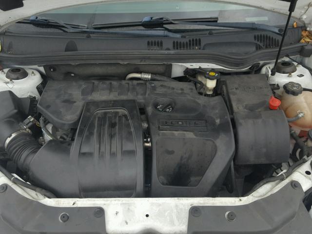 1G1AK58F787350113 - 2008 CHEVROLET COBALT LS WHITE photo 7