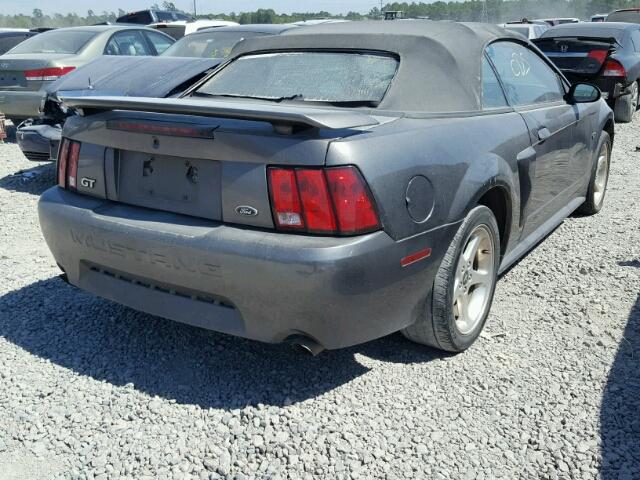 1FAFP45X73F399340 - 2003 FORD MUSTANG GT GRAY photo 4