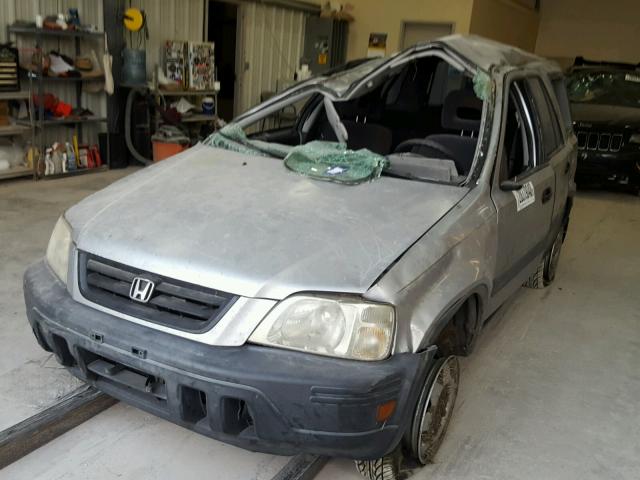 JHLRD28481S009570 - 2001 HONDA CR-V LX GRAY photo 2