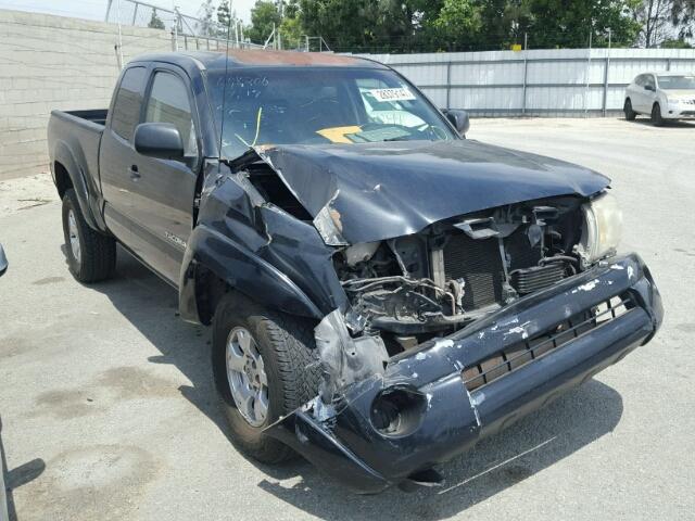 5TETU62N75Z035574 - 2005 TOYOTA TACOMA PRE BLACK photo 1