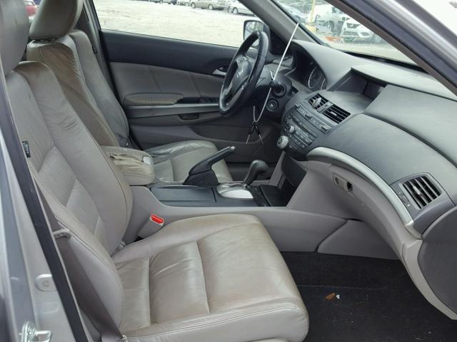 1HGCP26838A090320 - 2008 HONDA ACCORD EXL SILVER photo 5