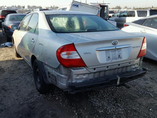 4T1BE30K53U748765 - 2003 TOYOTA CAMRY LE SILVER photo 3