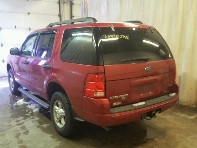 1FMDU73K45UA83990 - 2005 FORD EXPLORER X MAROON photo 3