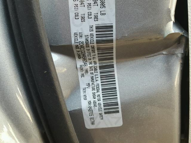 2C4RC1CG3HR506548 - 2017 CHRYSLER PACIFICA L 灰色 照片 10