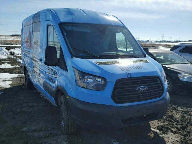 1FTYE2CM2HKA53927 - 2017 FORD TRANSIT T- BLUE photo 1