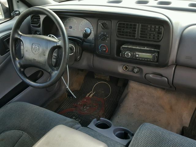 1B7GL23XXVS197409 - 1997 DODGE DAKOTA RED photo 9