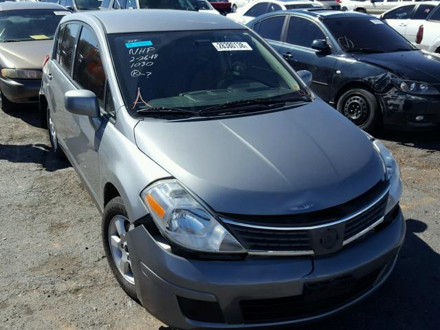 3N1BC13E68L399429 - 2008 NISSAN VERSA S CHARCOAL photo 1