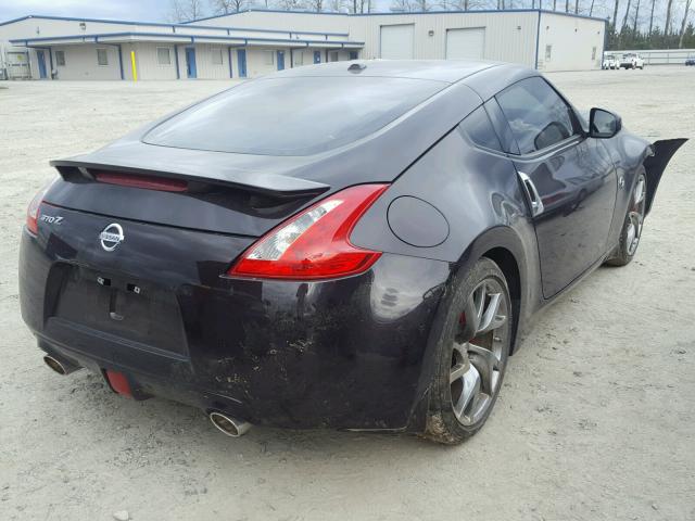 JN1AZ4EH8EM634966 - 2014 NISSAN 370Z BASE BLACK photo 4