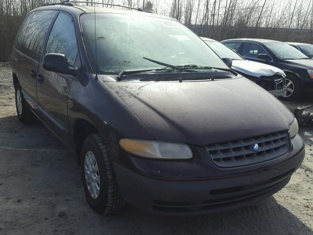 2P4FP2539TR842670 - 1996 PLYMOUTH VOYAGER BURGUNDY photo 1