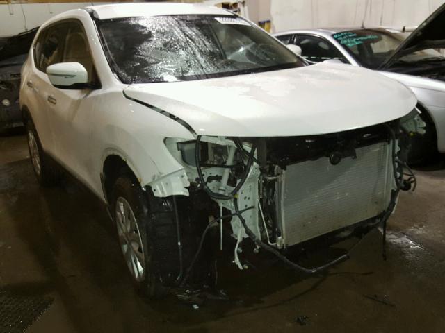 5N1AT2MV6EC870821 - 2014 NISSAN ROGUE S WHITE photo 1