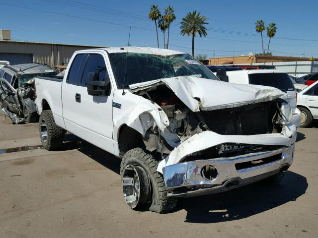 1FTPX14596NB81052 - 2006 FORD F150 WHITE photo 1