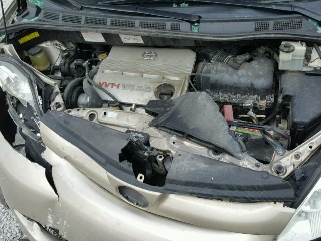 5TDZA22C76S569439 - 2006 TOYOTA SIENNA XLE TAN photo 7