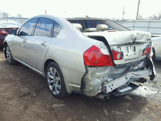 JNKAY01F77M451010 - 2007 INFINITI M35 BASE CREAM photo 3