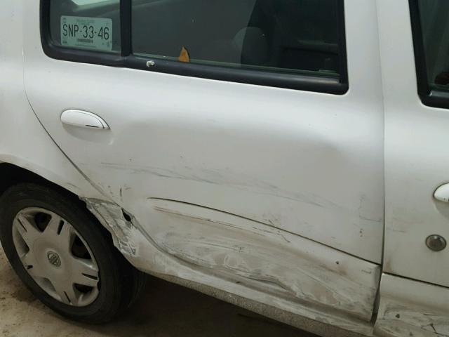 3N1JH01S96L211631 - 2006 NISSAN PLATINA WHITE photo 10