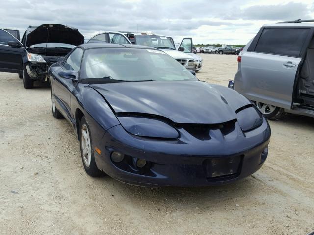 2G2FS22K1Y2130298 - 2000 PONTIAC FIREBIRD BLUE photo 1