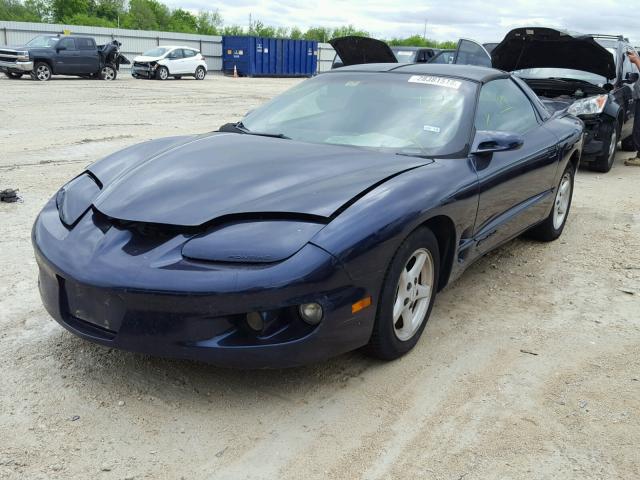 2G2FS22K1Y2130298 - 2000 PONTIAC FIREBIRD BLUE photo 2