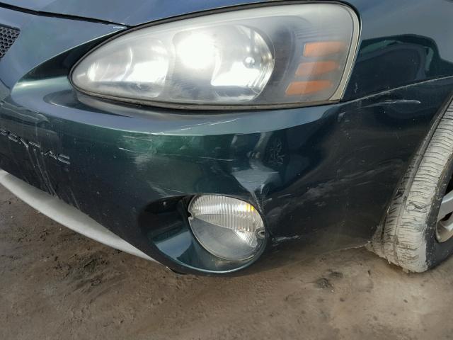 2G2WP522241259900 - 2004 PONTIAC GRAND PRIX GREEN photo 10