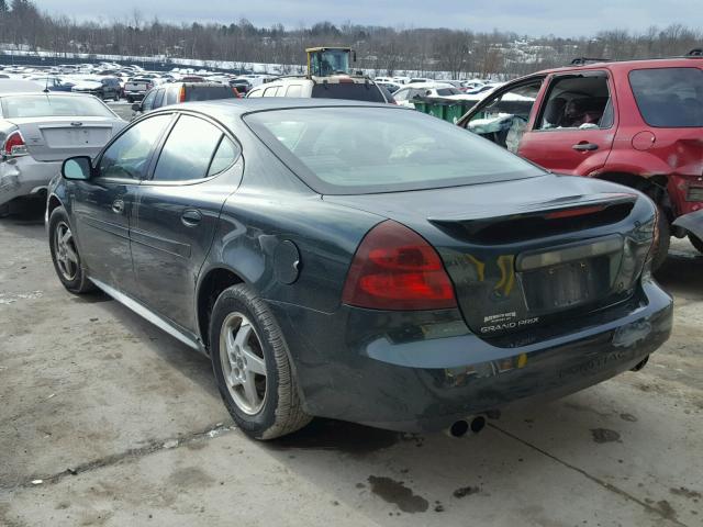 2G2WP522241259900 - 2004 PONTIAC GRAND PRIX GREEN photo 3