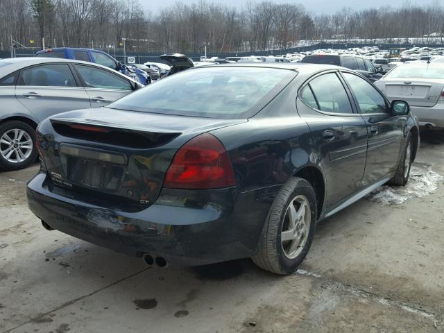 2G2WP522241259900 - 2004 PONTIAC GRAND PRIX GREEN photo 4