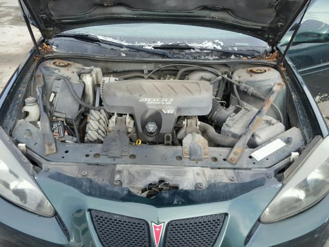 2G2WP522241259900 - 2004 PONTIAC GRAND PRIX GREEN photo 7