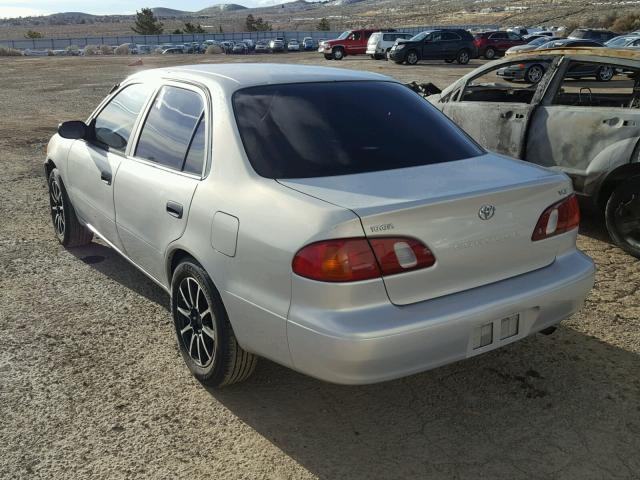 1NXBR12E6YZ317861 - 2000 TOYOTA COROLLA VE CHARCOAL photo 3