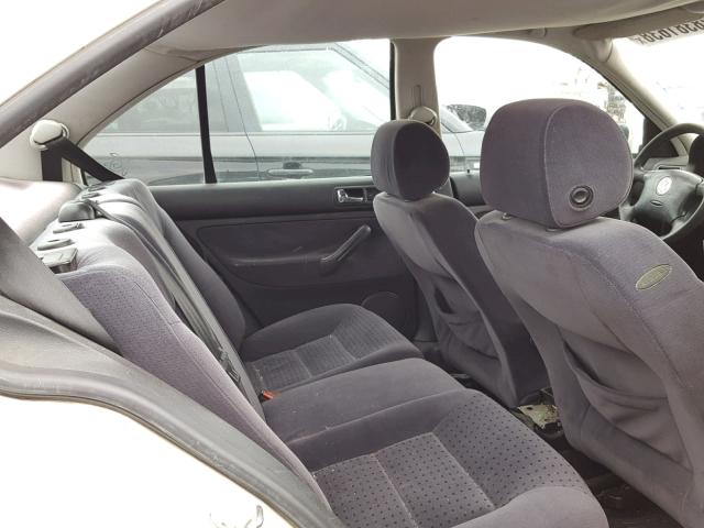 3VWSC29M2XM017629 - 1999 VOLKSWAGEN JETTA GLS WHITE photo 6