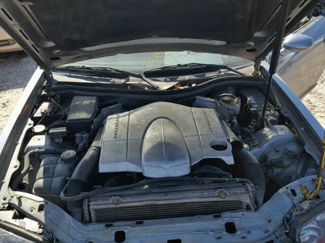 1C3AN69L44X006505 - 2004 CHRYSLER CROSSFIRE GRAY photo 7