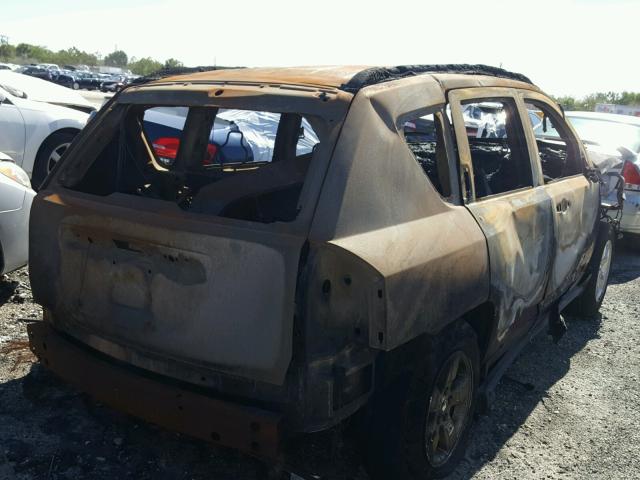 1C4NJCBA2FD198043 - 2015 JEEP COMPASS SP RED photo 4