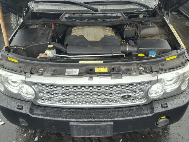 SALMF13437A246218 - 2007 LAND ROVER RANGE ROVE BLACK photo 7