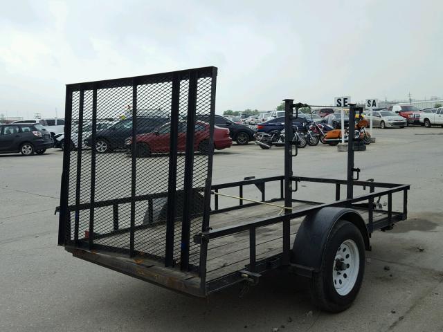 4YMUL101XET028365 - 2014 UTILITY TRAILER BLACK photo 4