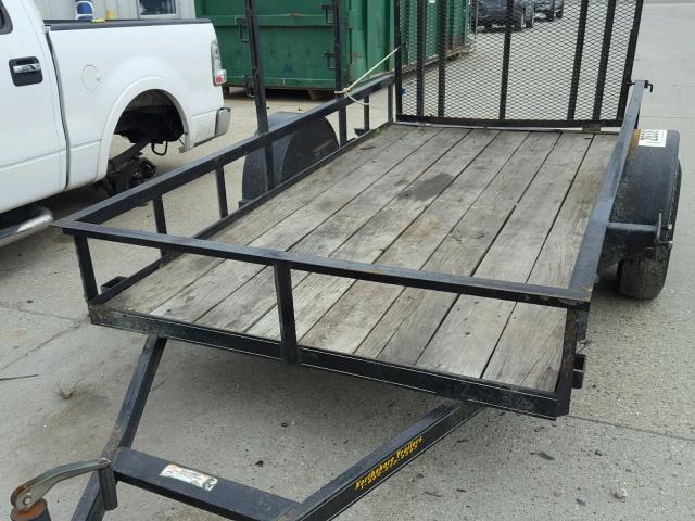 4YMUL101XET028365 - 2014 UTILITY TRAILER BLACK photo 8