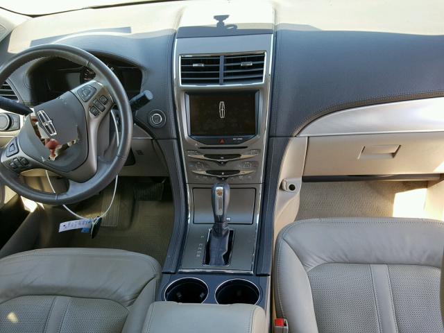 2LMDJ6JK2DBL28302 - 2013 LINCOLN MKX WHITE photo 9