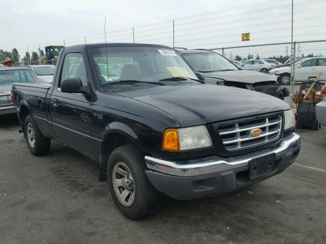 1FTYR10D31PB14973 - 2001 FORD RANGER BLACK photo 1