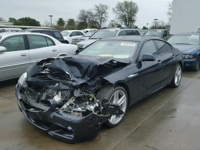 WBA6B2C51DD128296 - 2013 BMW 650 I BLUE photo 2