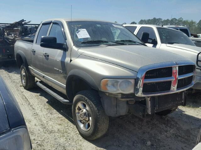 3D7KU28C74G277954 - 2004 DODGE RAM 2500 S BROWN photo 1