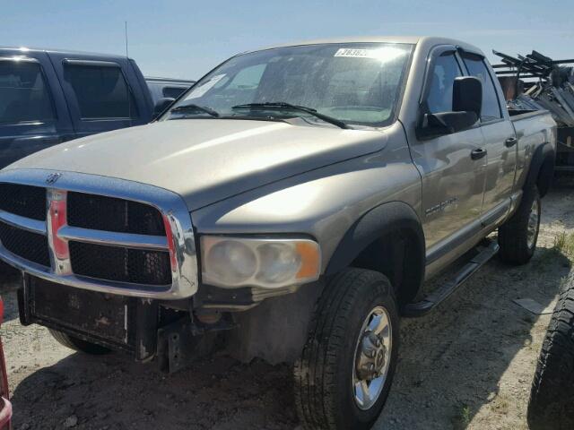3D7KU28C74G277954 - 2004 DODGE RAM 2500 S 棕色 照片 2