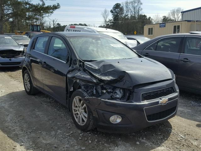 1G1JD6SH9D4140232 - 2013 CHEVROLET SONIC LT BLACK photo 1