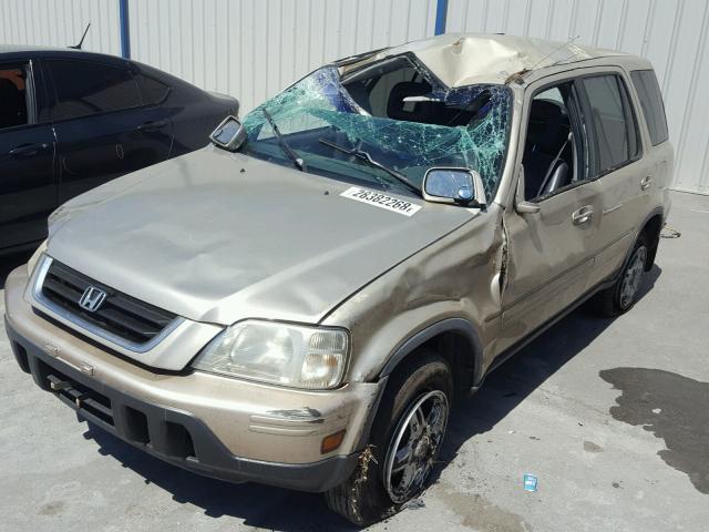 JHLRD1871YC036957 - 2000 HONDA CR-V SE GOLD photo 2