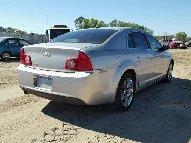 1G1ZH57B18F211259 - 2008 CHEVROLET MALIBU 1LT SILVER photo 4