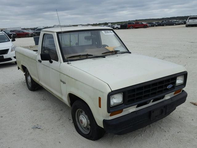 1FTBR10A9HUC16477 - 1987 FORD RANGER WHITE photo 1