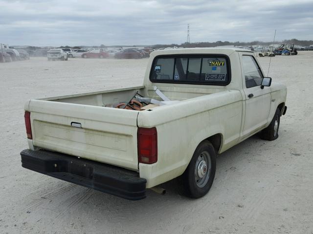 1FTBR10A9HUC16477 - 1987 FORD RANGER WHITE photo 4