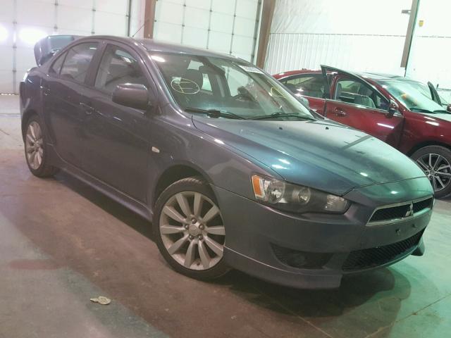 JA3AU86U98U018890 - 2008 MITSUBISHI LANCER GTS GRAY photo 1