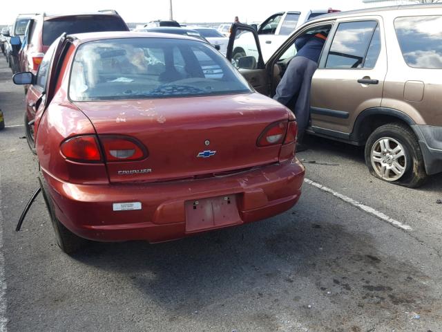 3G1JC5242YS161424 - 2000 CHEVROLET CAVALIER BURGUNDY photo 3