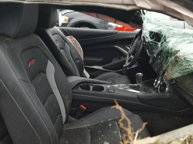 1G1FG1R7XG0129345 - 2016 CHEVROLET CAMARO SS Plata foto 5