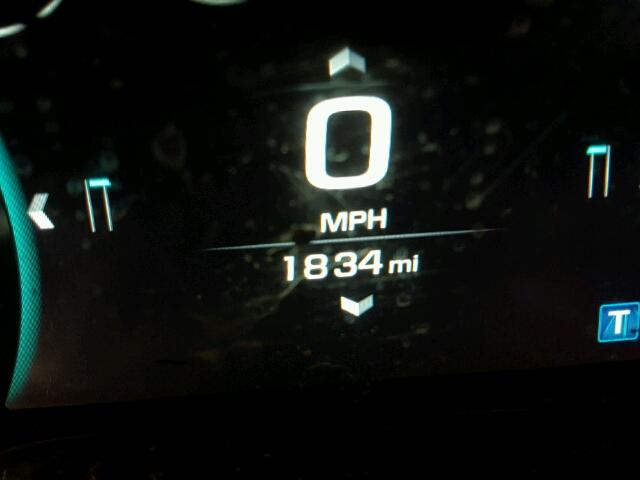 1G1FG1R7XG0129345 - 2016 CHEVROLET CAMARO SS Plata foto 8