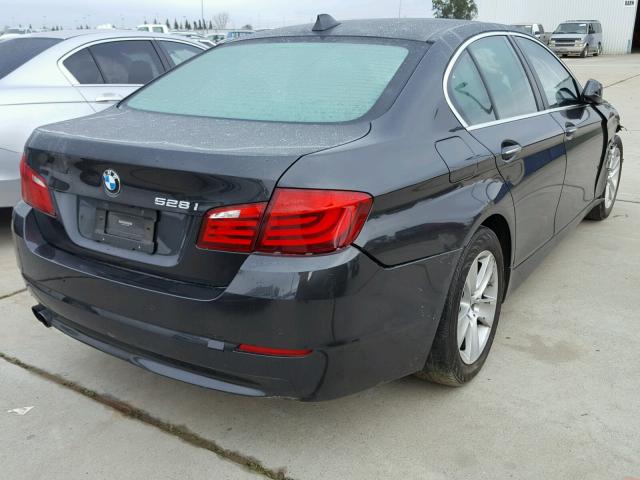 WBAXG5C55DD231048 - 2013 BMW 528 I BLACK photo 4