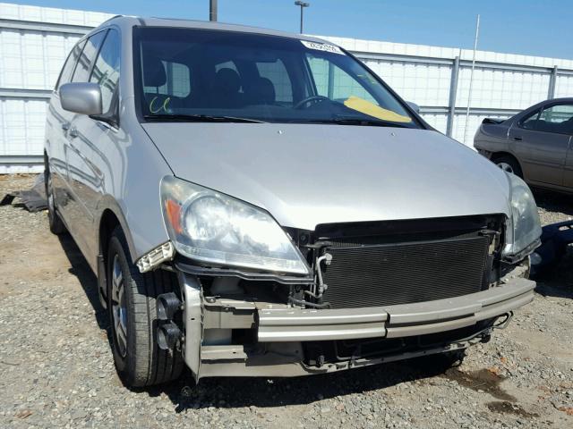 5FNRL38626B409863 - 2006 HONDA ODYSSEY EX SILVER photo 1