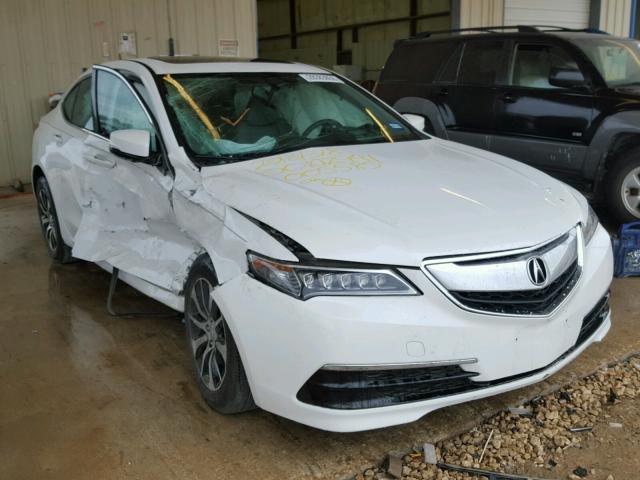 19UUB1F31FA005585 - 2015 ACURA TLX WHITE photo 1